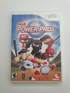 MLB Power Pros - Nintendo Wii by 2K Sports Video Game - Tested Works - CIB 