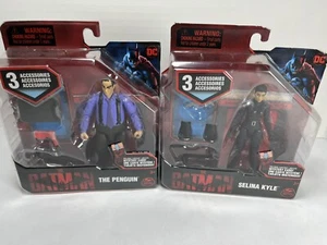 Spin Master DC The Batman - Selina Kyle and The Penguin 4" Action Figure - Picture 1 of 12