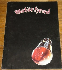 MOTORHEAD FULLY HAND SIGNED ACE UP YOUR SLEEVE 1980 PROGRAMME W/ HAM AP TICKET - Picture 1 of 9