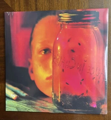 Alice In Chains - Jar Of Flies Limited Edition Tri Color Vinyl LP In Hand - Image 1 of 4
