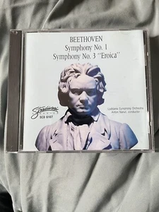 Beethoven Symphony No 1 No 3 Eroica CD Classical Ljubjiana Symphony Orchestra - Picture 1 of 2