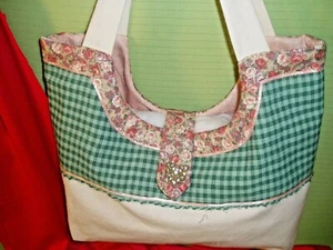 Tote/Shoulder Bag/Purse for Women -Handmade- Washable-Multi-purpose - OOK - Picture 1 of 5
