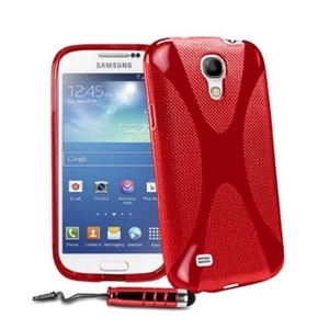 Fundas de gel X-Line, lisas y S-Line para Samsung Galaxy S4 Mini - transparentes - Imagen 1 de 7