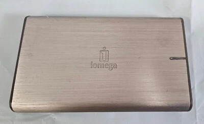 Iomega 1TB External Hard Drive LDHD-UP Silver with Data Cable And UK PSU - Image 1 of 4