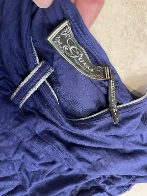 GUESS SEXY ESPAGUETI HERMOSO PÚRPURA LINDO BABYDOLL TRAJE INTERIOR CAMI TOP S Foto 1 de 4