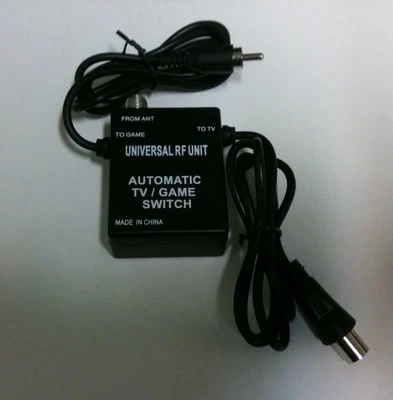 NEW PAL AUTO RF Switch RFU lead for Super Nintendo SNES (NOT FOR USA & CANADA) - Image 1 of 4