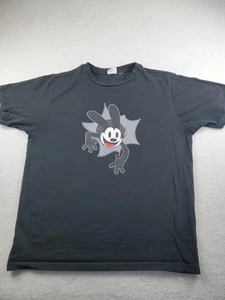 Disney Oswald the Lucky Rabbit T-Shirt for Adults – Disney Men's Large Black Mi - Picture 1 of 19