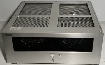 ONKYO M-5000R Power Amplifier Reference Series Analog Audio 280W Silver - Image 1 of 4