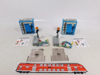 Märklin H0 AC 2X 7036 Signal Light Checked Mint Box #EH357-0.5 - Image 1 of 4