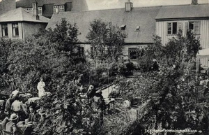 Island, REYKJAVIK, Björnsbakarí Trjagarður Hressingarskálinn (1940er Jahre) Postkarte - Bild 1 von 2