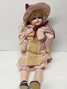 Vintage Komposition 20 Zoll Gelenkarme & Beine Biskuit Gesicht Alexandra Puppe 1800er - Bild 1 von 24