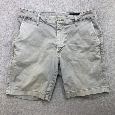 AG Adriano Goldschmied Shorts Men's 30 Grey Wanderer Slim Fit Preppy Flat Front - Image 1 of 4