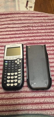 Texas Instruments TI-84 Plus Graphing Calculator w/ Cover - Tested Working  - Image 1 of 4