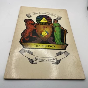 Vintage 1979 Tarot Divination The Equinox By Aliester Crowley - Picture 1 of 3