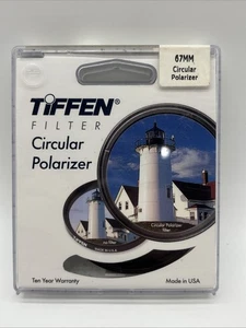 TiFFEN 67mm Circular Polarisator CPL Glas Linse Filter P-CL 67mm PL-C E67 E-67 USA - Bild 1 von 15