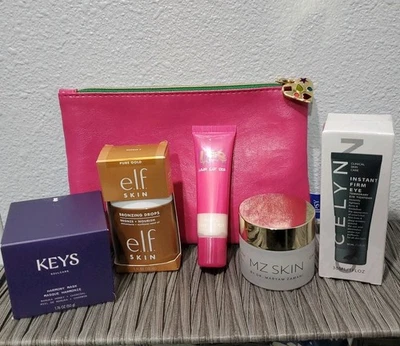 Ipsy Bag Assort Keys Elf MZ Skin Celyn LES All New - Image 1 of 4