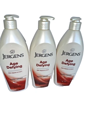3x Jergens Age Defying Loción Hidratante Multivitamínica 600 ml Cada DESCONTINUADA Foto 1 de 4