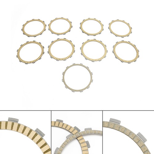 Road Passion Bremsbeläge Vorne & Hinten Für Suzuki GSF1250 (ABS/Non-ABS) 2007-2014 – Semi-Metallic, 3 Paare