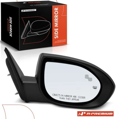 Espejo retrovisor térmico eléctrico negro del lado del pasajero con luz de charco para Mazda 6 2009-2010 Foto 1 de 4