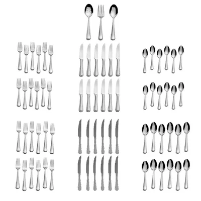 Mikasa Virtuoso Frost 18/10 aço inoxidável 75 peças. Conjunto de talheres (serviço para doze) - Imagem 1 de 4