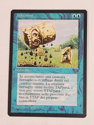MTG Telekinesis (Italian Legends/Blue/R) - BGM - Image 1 of 4