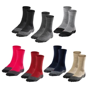 Falke Women Socks 2 Pack - Trekking Socks TK 2, Ergonomic, Merino Wool Mix... - Picture 1 of 30