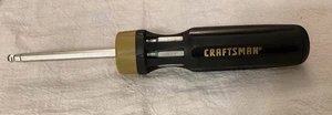 Discontinued Craftsman Ball-End Hex All-in-One 6 Bit Set 41781 USA Made EUC - Picture 1 of 8