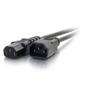 C2G 88504 3 metry 16 AWG Komputerowy przedłużacz (IEC320C13 do IEC320C14) 9 stóp - Zdjęcie 1 z 7