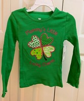 size 4T NWT Toddler Girls TOUGHSKINS Pink Hearts SS Sweater Tunic Shirt