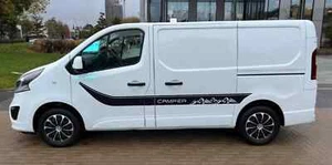 Fits Vivaro Graphics Mountain Edition Side Stripe Camper Decals Both - Picture 1 of 4