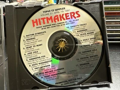 Various Artists: Hitmakers Top 40 Sampler Volume 51 4/19/91 - Image 1 of 3