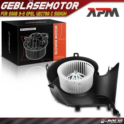 Gebläsemotor Innenraumgebläse 288W für Opel Signum Vectra C Saab 9-3 2002-2015 - Bild 1 von 4