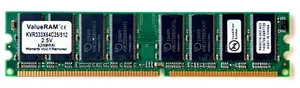 Memoria Ram KINGSTON KVR333X64C25/512 333MHz 512MB PC2700 - Imagen 1 de 1