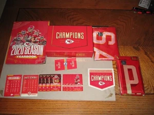 2020 Kansas City Chiefs Season Ticket Holders Collector Box With Coin & Extras - Picture 1 of 13