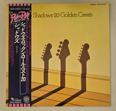 THE SHADOWS  " 20 GOLDEN GREATS/BEST 20"  JAPANESE EDITIONS   RECORDS  WITH OBI - Image 1 of 4