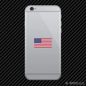 Autocollant pour téléphone portable drapeau américain mobile découpée Amérique États-Unis - Photo 1 sur 1