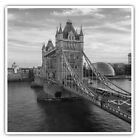 2 x Square Stickers 10 cm - Tower Bridge London England UK Britain  #43652