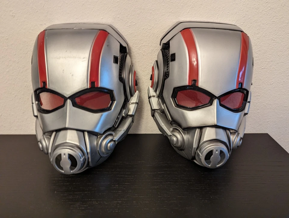 (2) Costume Mask Marvel Comic Plastic Rubies Superhero Mask - Used 2017 - Image 1 of 4