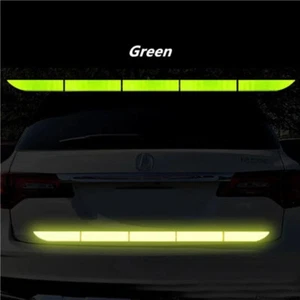 35.2"Green Trunk Reflective Stripe Sticker High-Intensity Night Visibility Decal - Bild 1 von 11