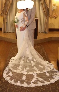 wedding dress size 10 - Picture 1 of 9