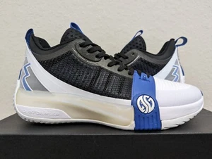 361 Degrees Aaron Gordon x Zen 3 Basketball White Black Blue 57231106-5 size 10 - Picture 1 of 9