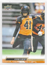 Stefan Flintoft BC Lions 2023 UD CFL Football Gold #10
