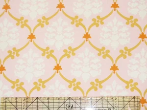 Little House Fleur Ribbon Pink Fabric - Picture 1 of 1