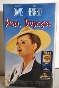 Now, Voyager (VHS, 1942) - "Starring Bette Davis & Paul Henrileid" Free Postage. - Picture 1 of 8
