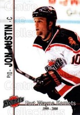 1999-00 Fort Wayne Komets #1 Jon Austin