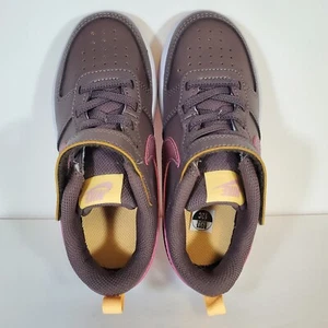 Nike Court Borough Low 2 (PSV) Size 12C Violet Ore/Pink Glaze BQ5451-200 - Picture 1 of 11