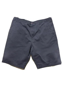 Volcom Shorts Men's 40 Stone Workwear Chino Gray Pockets, Comfy Fit Cotton Blend - Picture 1 of 8