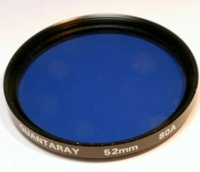Quantaray 52mm Filter 80A Blue cooling  - Image 1 of 4
