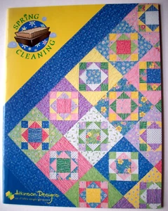 Spring Cleaning stash quilt pattern bk  Atkinson Designs - Picture 1 of 6