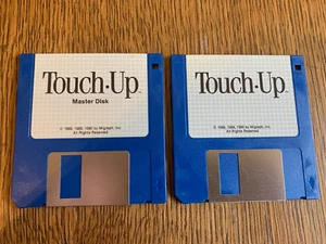 TOUCH UP PROGRAM ATARI ST COMPUTER 3.5" INCH FLOPPY(S) TESTED EXC COND - Picture 1 of 3